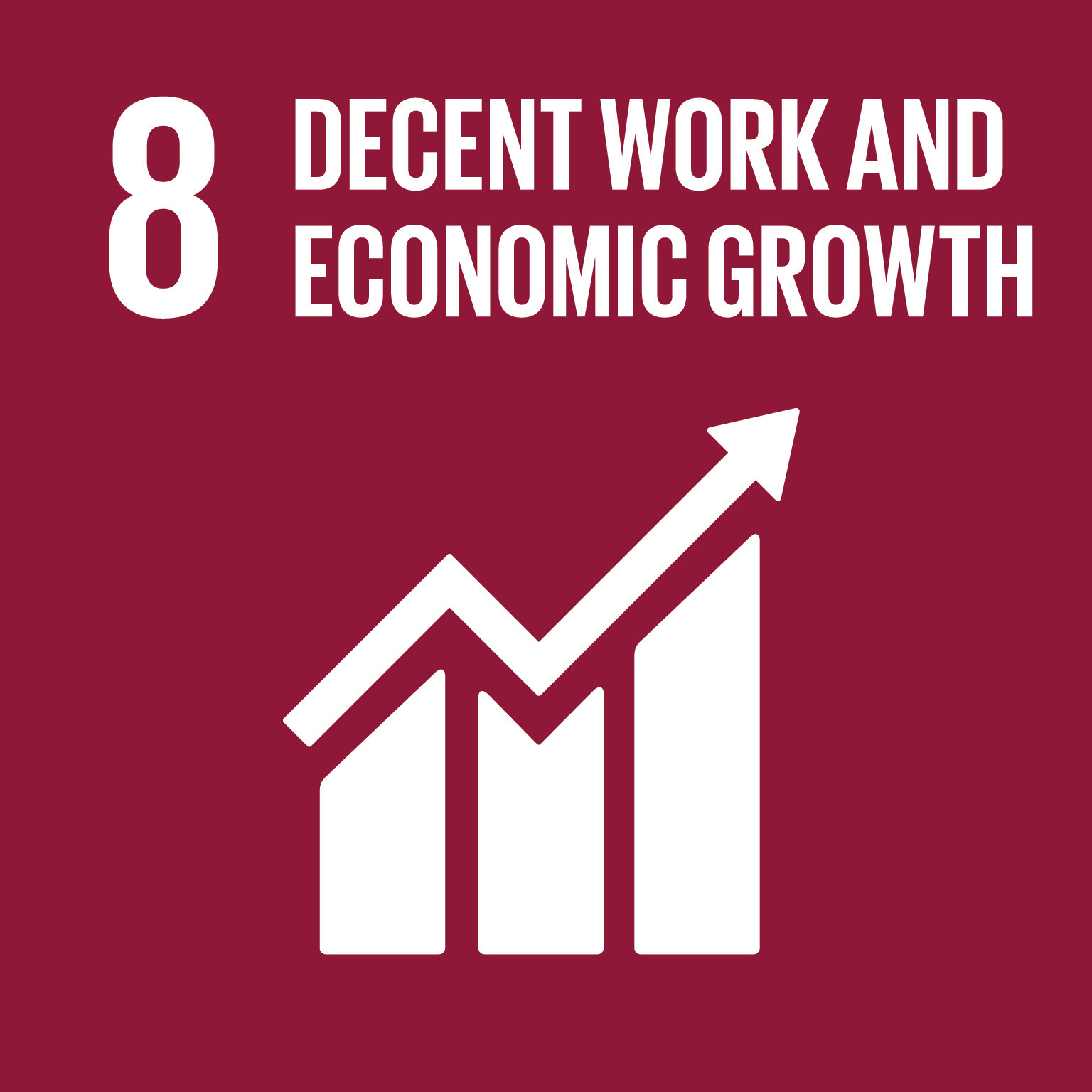 SDGS Logo 08 By PC PM Kebayoran Lama