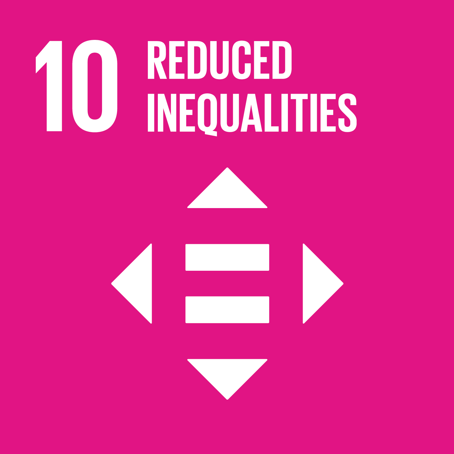 SDGS Logo 10 By Nahdlatul Ulama